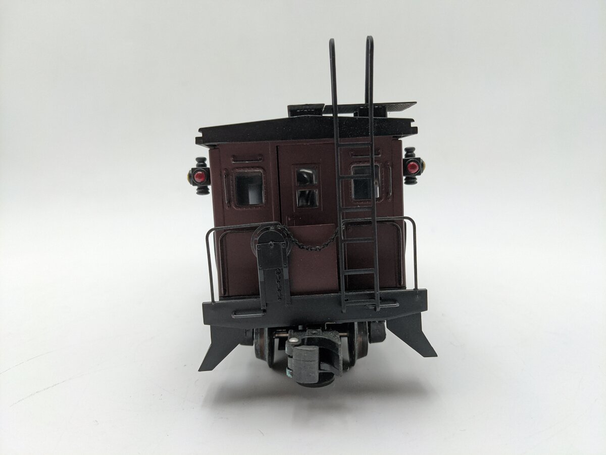 K-Line K612-1891 Pennsylvania Bay Window Caboose with Smoke VG