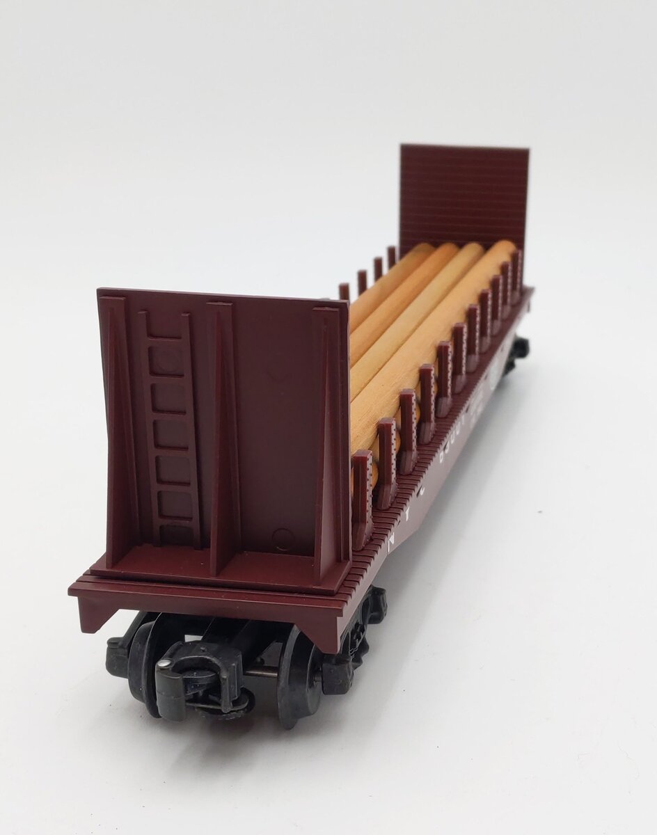K-Line K69001 O Gauge New York Central Classic Flat Car with Stakes LN/Box