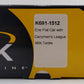 K-Line K691-1512 O Gauge Erie Flatcar with Dairymen's League Milk Tanks #7227 EX/Box