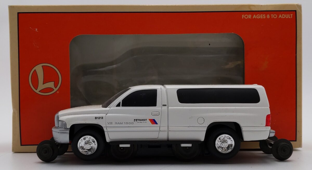 Lionel 6-18440 O Gauge New Jersey Transit Dodge Ram Track Inspection Vehicle EX/Box