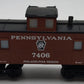 K-Line K7406 O Gauge Pennsylvania Caboose w/Smoke & Lights EX/Box