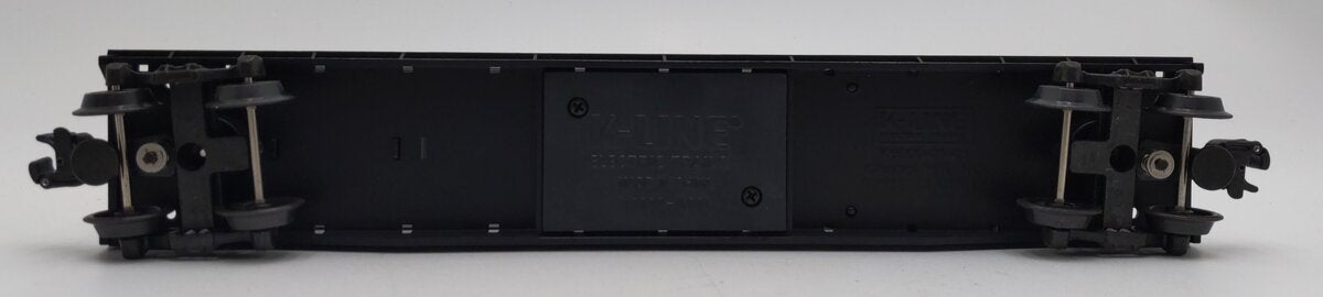 K-Line K691-1231 O Gauge Central New Jersey Flatcar w/Trailer LN/Box