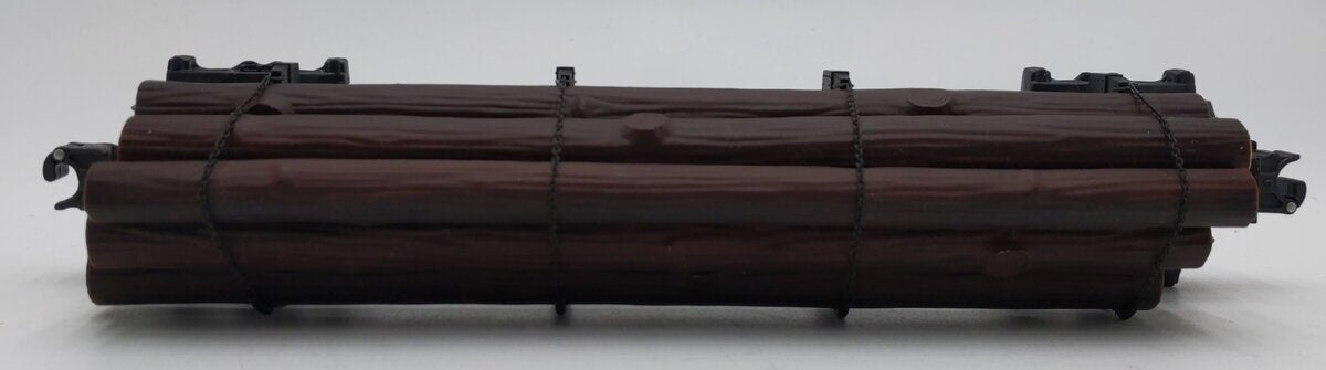 K-Line K663-1851 NP Diecast Skeleton Log Car w/6 Logs LN/Box