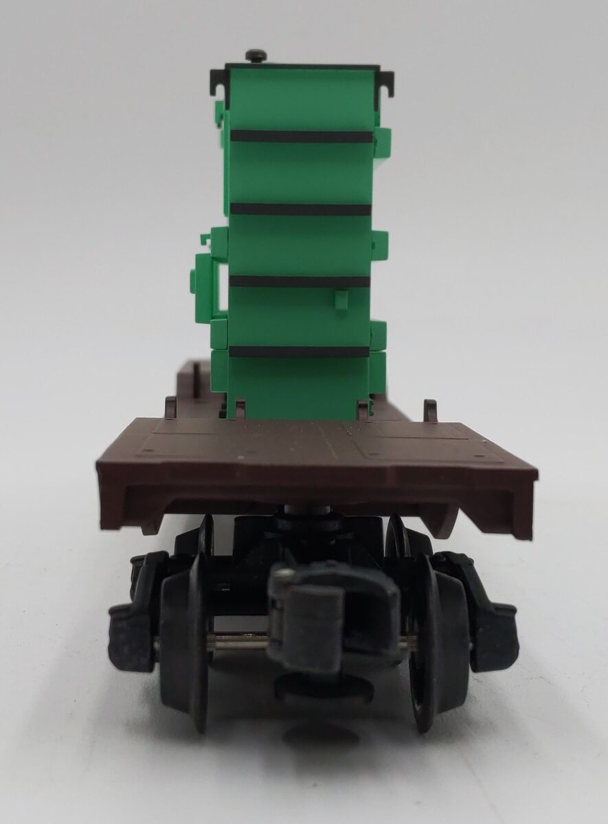 K-Line K665501 O Gauge Pennsylvania Depressed Center Flatcar w/ 2 Transformers EX/Box