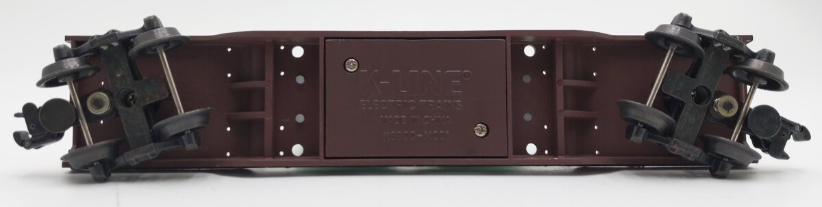 K-Line K665501 O Gauge Pennsylvania Depressed Center Flatcar w/ 2 Transformers EX/Box