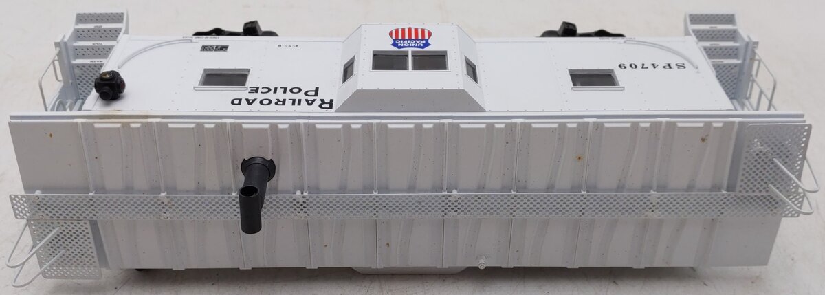 K-Line K612-2113 O Gauge Union Pacific Police Smoking Bay Window Caboose #4709 EX/Box