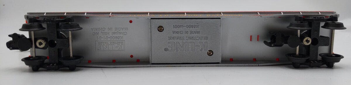 K-Line K-69009 O Gauge Circus Flatcar w/3 Circus Wagons EX/Box