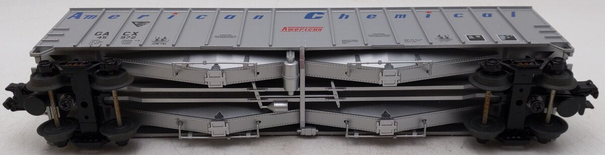 MTH 30-7586 O Gauge American Chemical Airslide Hopper Car #45972 VG/Box