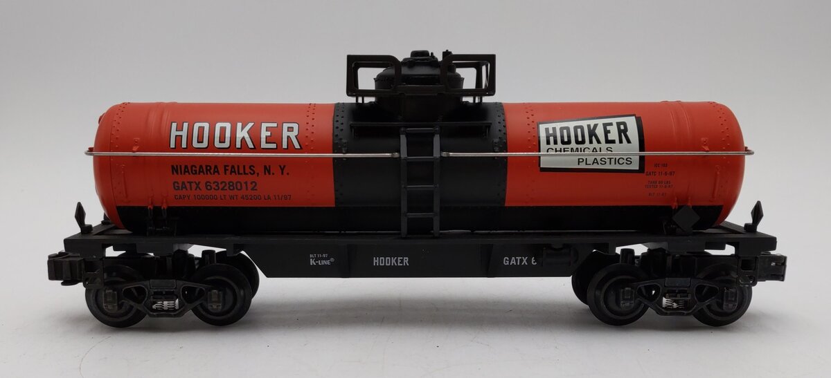 K-Line K632-8012 O Gauge Hooker Single Dome Tank Car LN/Box