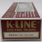 K-Line K6344 O Erie Single Dome Tank Car EX/Box