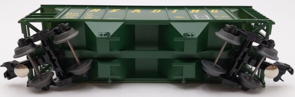Weaver 79636 O Gauge Reading PS-2 Green Hopper w/White Top EX/Box