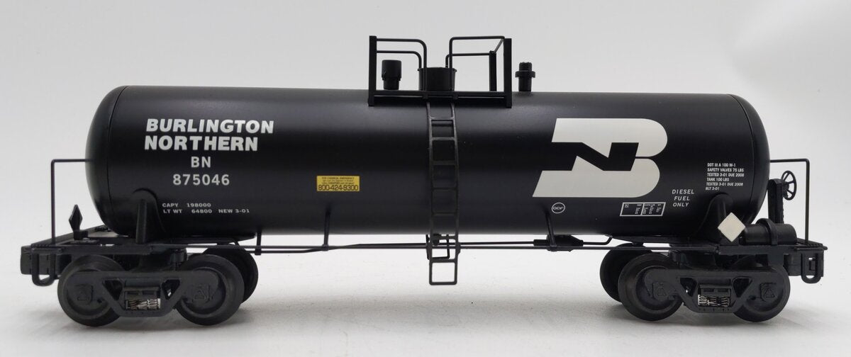K-Line K-90014 O Semi-Scale Burlington Northern Unibody Single Dome Tank #875046 LN/Box