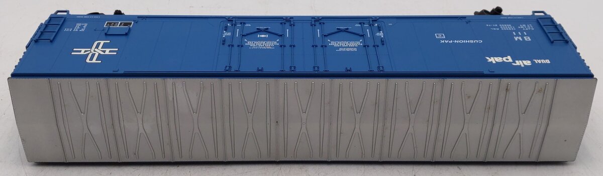 Atlas 6501-2 O Gauge Boston & Maine 53' Double Plug Door Boxcar #111 (3 Rail) EX/Box