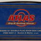 Atlas 6501-2 O Gauge Boston & Maine 53' Double Plug Door Boxcar #111 (3 Rail) EX/Box