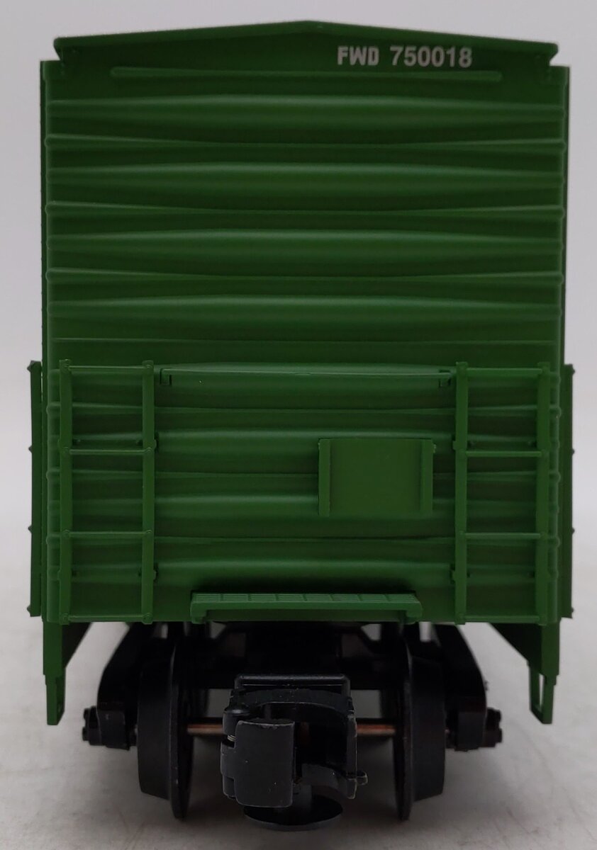 Atlas 6502-2 O Gauge Burlington Northern Boxcar #750018 - 3 Rail VG/Box
