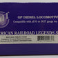 RMT 4542 O Central New Jersey Powered BEEP Diesel Locomotive #1530 EX/Box