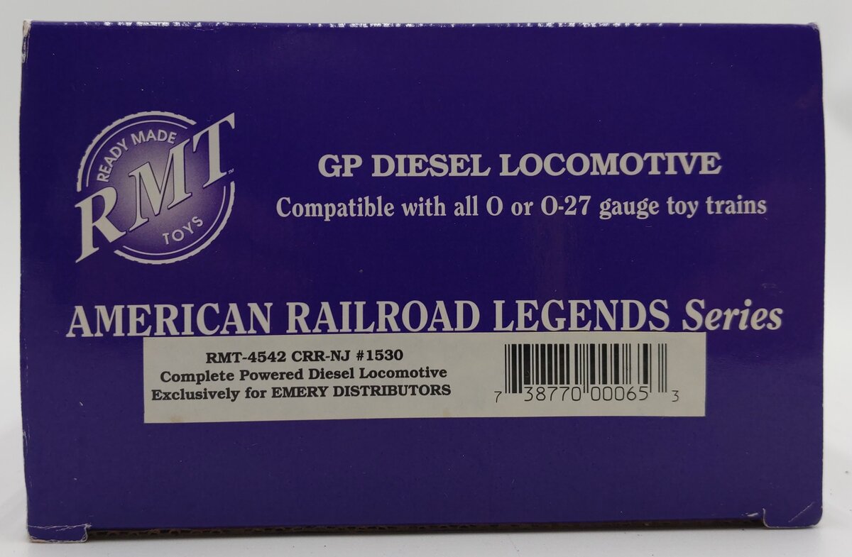 RMT 4542 O Central New Jersey Powered BEEP Diesel Locomotive #1530 EX/Box