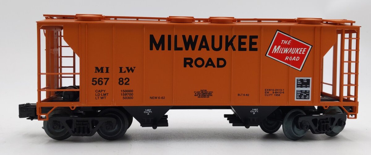 Weaver 56782 Milwaukee Road Covered Hopper LN/Box