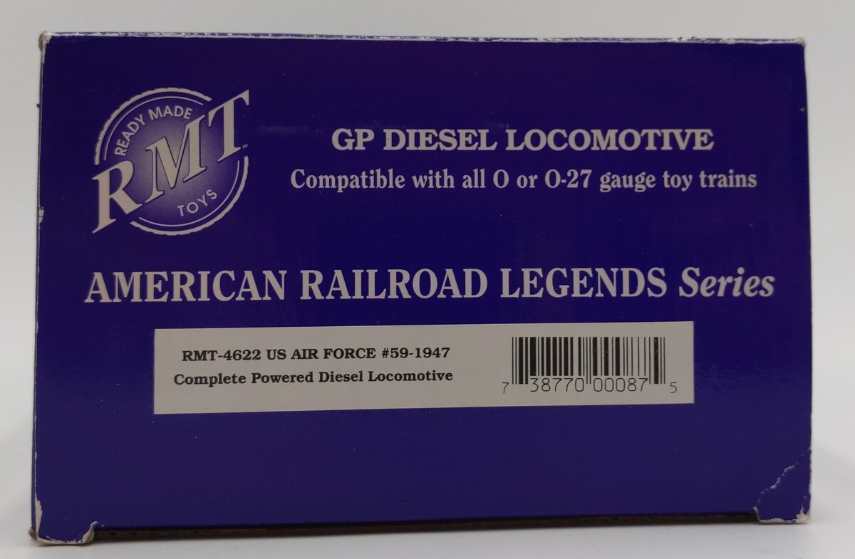RMT 4622 O US Air Force Powered BEEP Diesel Locomotive #59-1947 LN/Box
