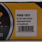 K-Line K692-1531 O EL Diecast DC Flatcar #7283 w/Westinghouse Transformer EX/Box