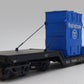 K-Line K692-1531 O EL Diecast DC Flatcar #7283 w/Westinghouse Transformer EX/Box