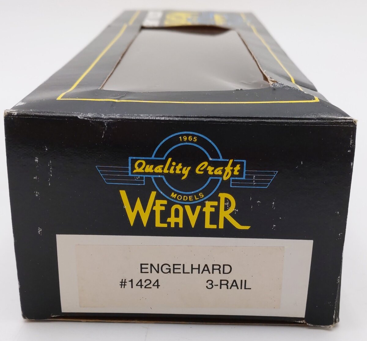Weaver O Gauge Engelhard Covered Hopper #1424 (3-Rail) EX/Box