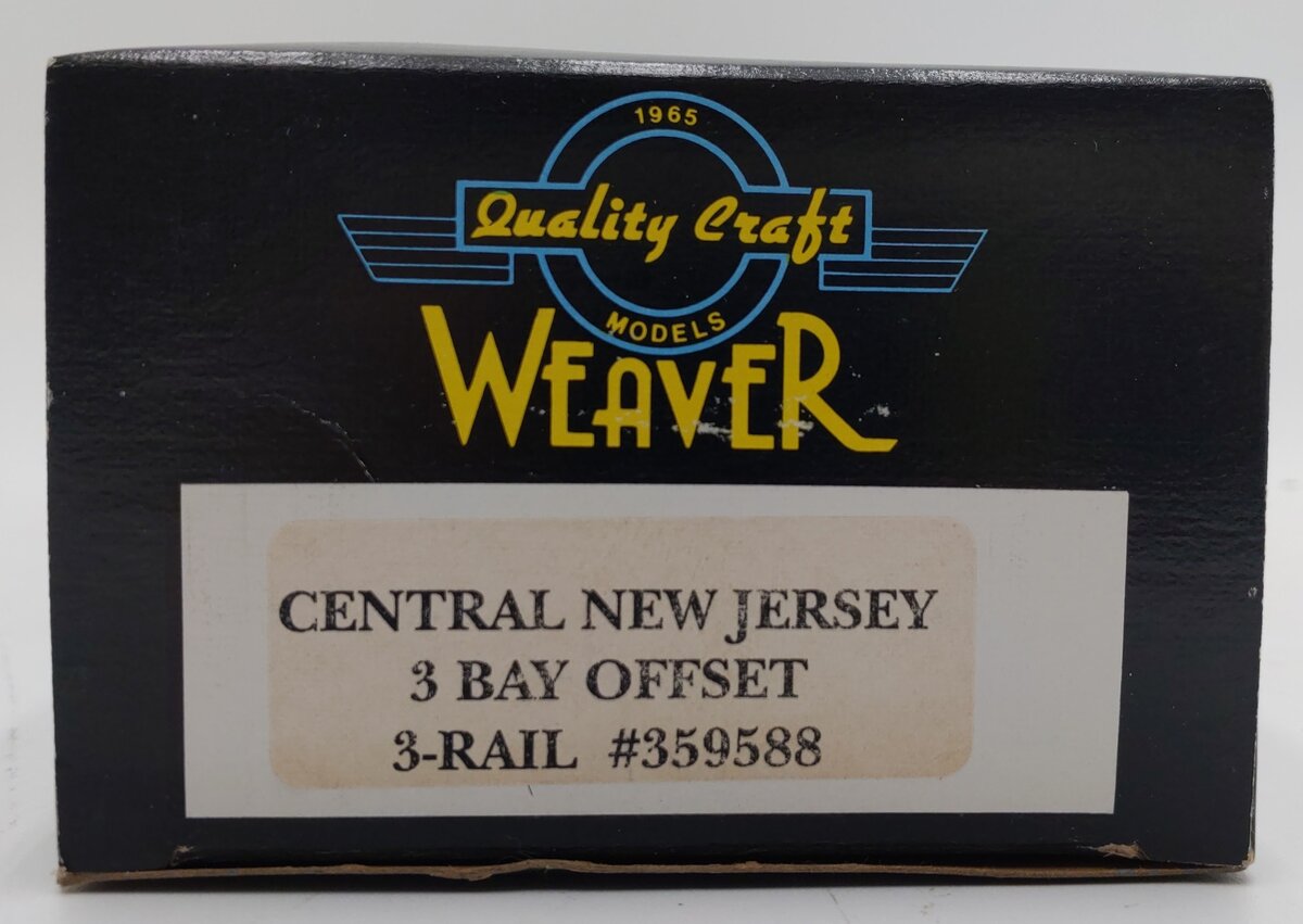 Weaver 359588 Central New Jersey 3 Bay Offset Hopper (3-Rail) LN/Box