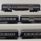 Williams O Gauge Baltimore and Ohio Madison Passenger 5- Car Set W/ Illumination LN/Box