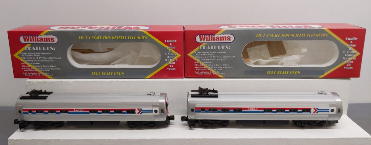 Williams MET200 Amtrak Metroliner Dummy A - Pair #812 & #811 LN/Box