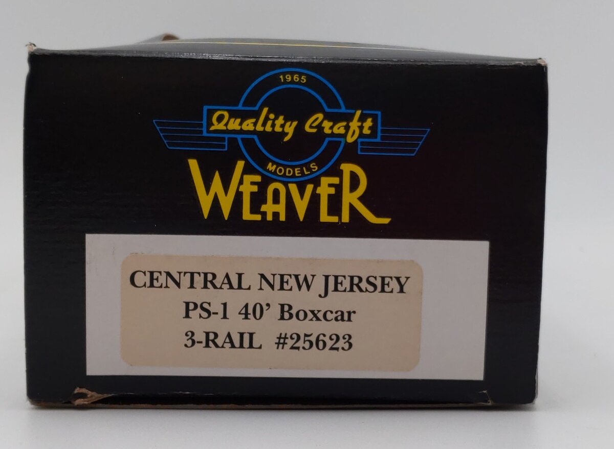 Weaver 25623 Central New Jersey PS-1 40' Boxcar #25623 EX/Box
