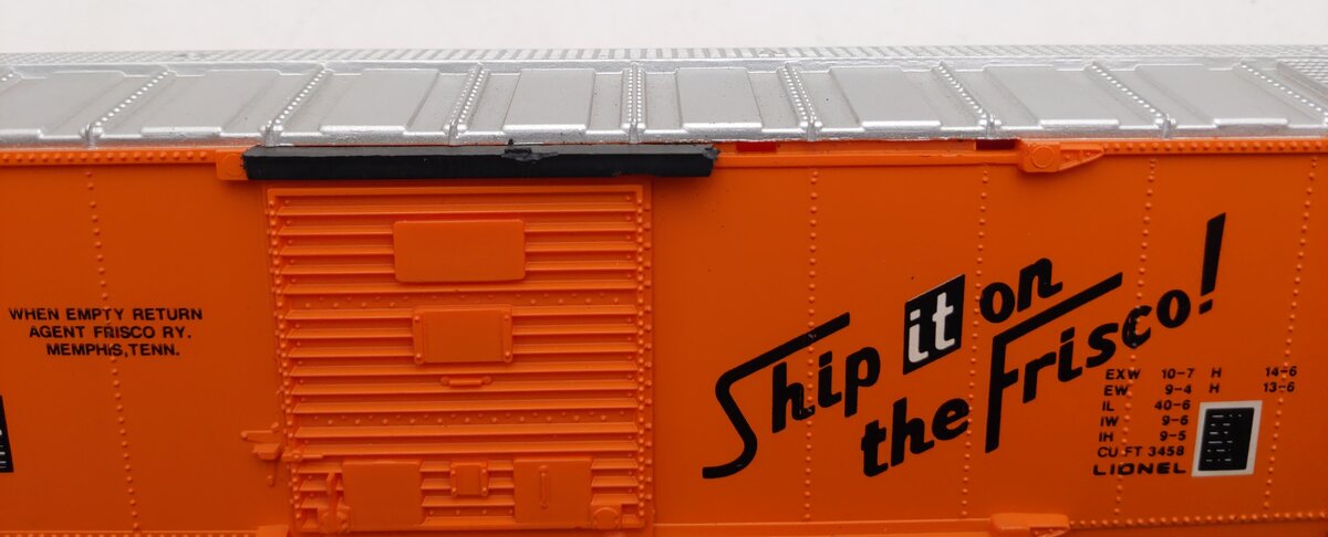 Lionel 6-19229 O Gauge Frisco Boxcar VG/Box