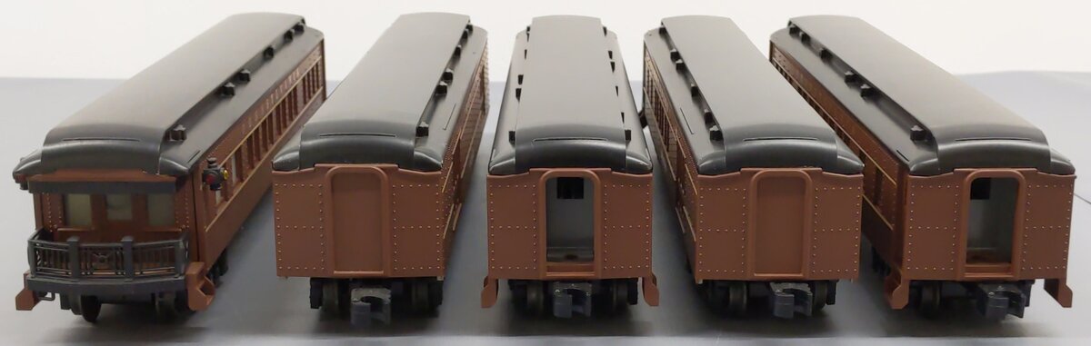 Williams 2502 O Gauge Pennsylvania Tuscan Madison 5-Car Set EX/Box