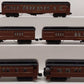 Williams 2502 O Gauge Pennsylvania Tuscan Madison 5-Car Set EX/Box