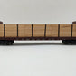 Weaver U2703 O Gauge PRR 50' Bulkhead Flatcar 3-Rail #473950 VG
