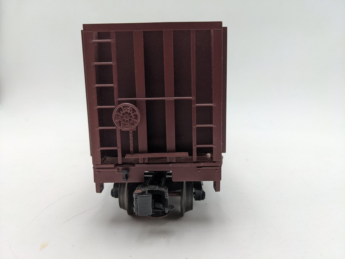 Weaver U2703 O Gauge PRR 50' Bulkhead Flatcar 3-Rail #473950 VG