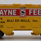 Weaver 62244 O Gauge Wayne Feeds Hopper Car (3-Rail) EX/Box