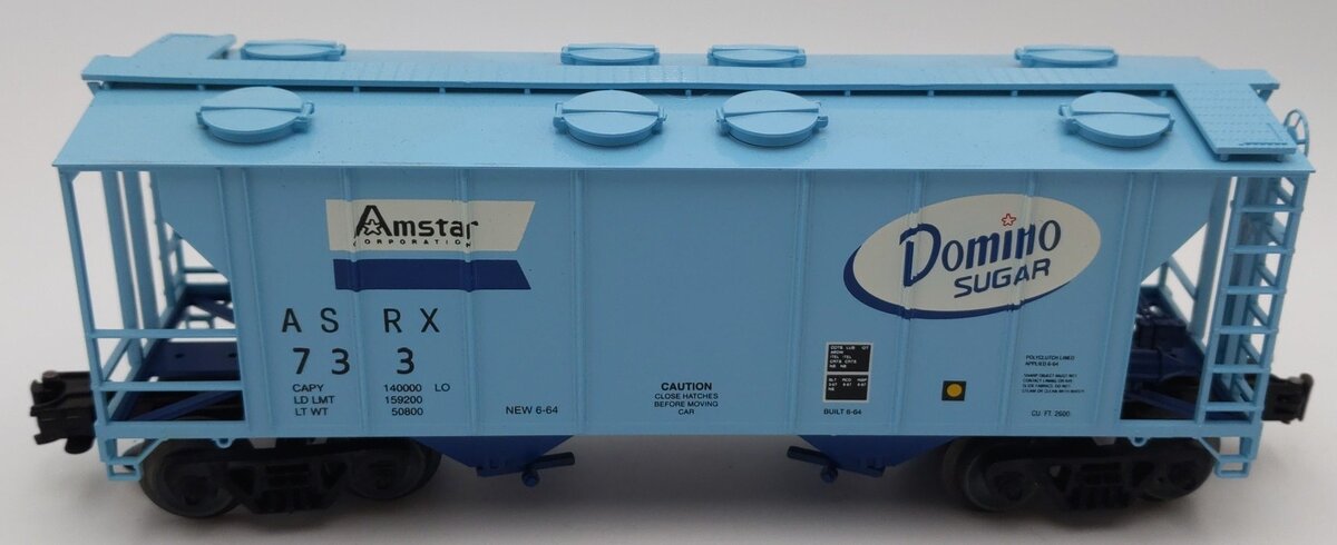 Weaver O Gauge Domino Sugar Covered Hopper #733 EX/Box