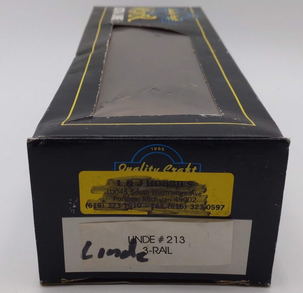 Weaver 213 O Gauge Union Carbide PS-2 Hopper (3-Rail) EX/Box