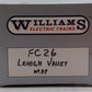 Williams 47018 O Lehigh Valley 40' Steel 3-Rail Boxcar (Main Line Map) EX/Box