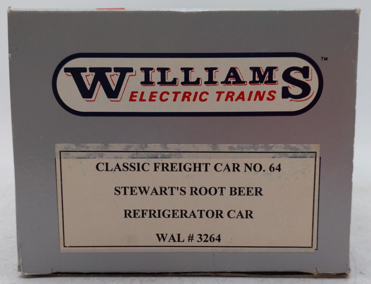 Williams WAL3264 Stewart's Root Beer Refrigerator Car VG/Box