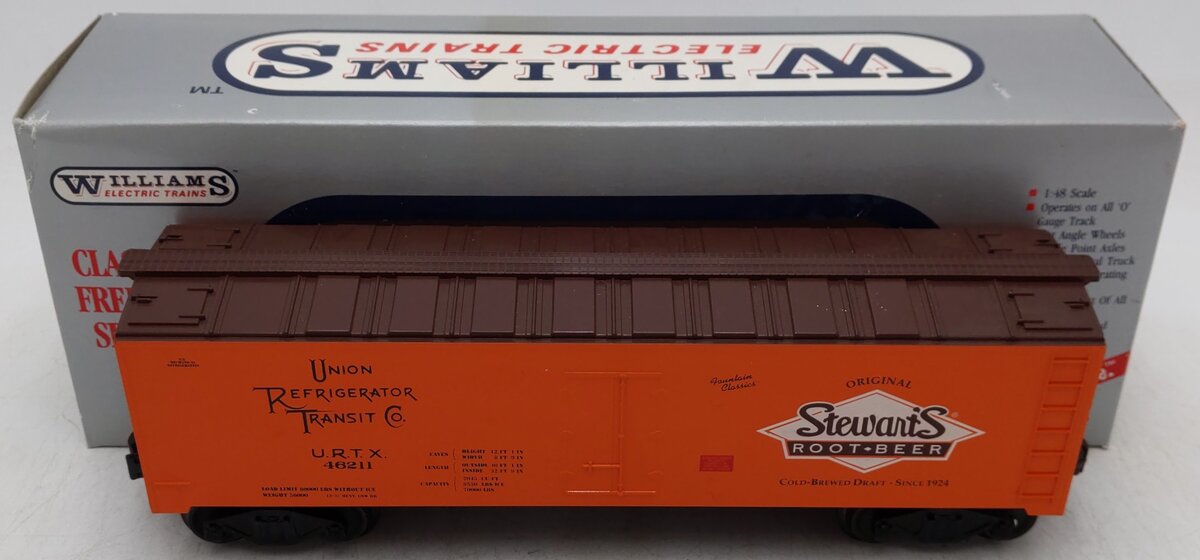 Williams WAL3264 Stewart's Root Beer Refrigerator Car VG/Box