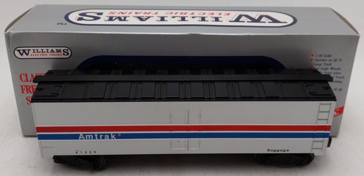 Williams 85B O Gauge Amtrak Baggage Car #61339 EX/Box