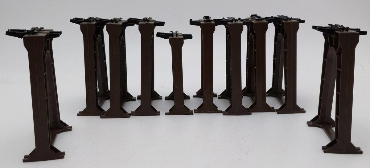 Lionel 6-12755 O Gauge Elevated Trestle Set (Set of 10) VG/Box
