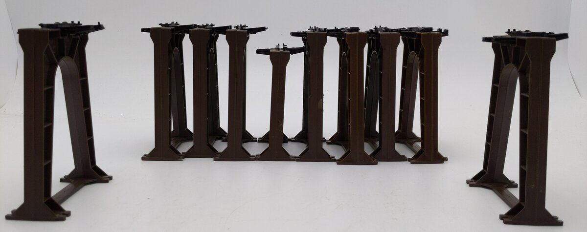 Lionel 6-12755 O Gauge Elevated Trestle Set (Set of 10) VG/Box