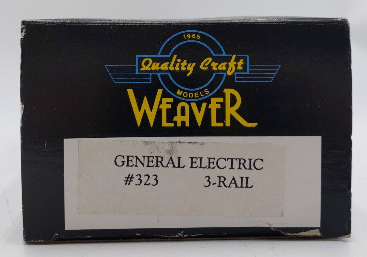 Weaver 323 O Gauge General Electric Covered Hopper Car (3-Rail) EX/Box
