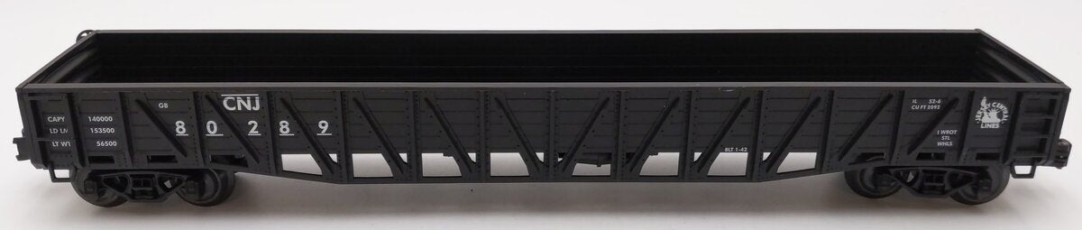 Weaver U17007L O Gauge Central New Jersey Wartime Gondola (3Rail) #80289 EX/Box