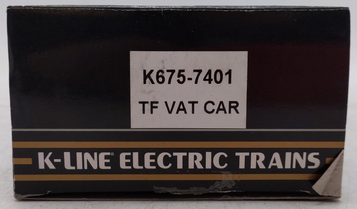 K-Line K675-7401 O Gauge Toy Fair Keokuk Vat Car LN/Box