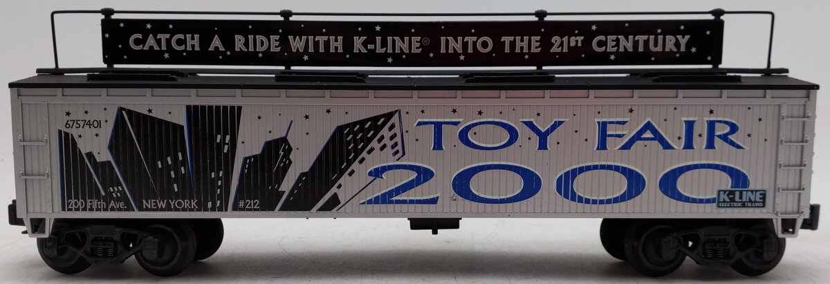 K-Line K675-7401 O Gauge Toy Fair Keokuk Vat Car LN/Box