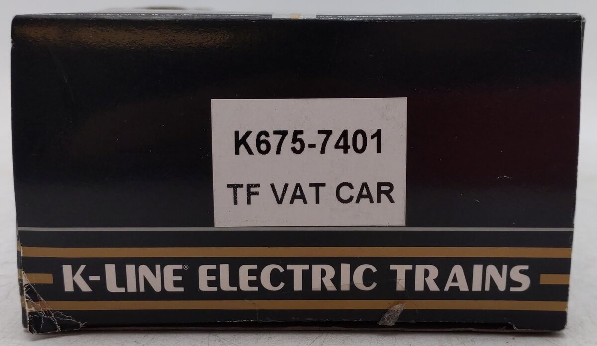 K-Line K675-7401 O Gauge Toy Fair Keokuk Vat Car LN/Box