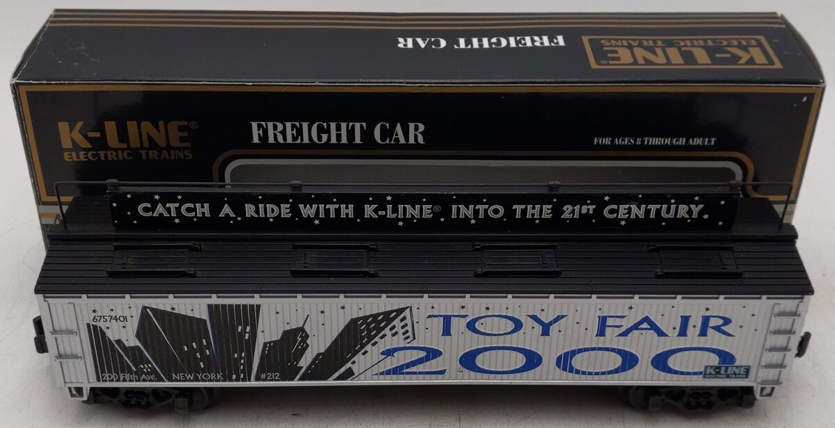 K-Line K675-7401 O Gauge Toy Fair Keokuk Vat Car LN/Box